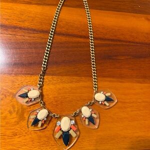 ⭐️3 for $20⭐️ J. Crew Acrylic and Gemstone Statement Necklace